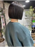癖毛さんも◎地毛風ストレート×ストンボブ【戸田雅子】
