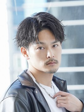 アルファ 新宿(alpha) 【alpha 新宿】センターパート×ツイストスパイラル