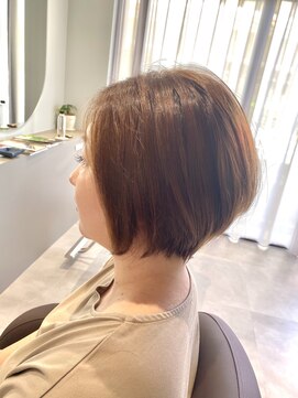 ロア(LOA) お手入れ簡単ショートボブ♪
