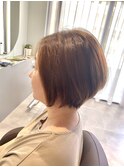 お手入れ簡単ショートボブ♪