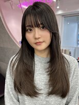 ロンドワン 三宮元町(Lond one) ワンホンレイヤーカット/顔周り後れ毛フェザーバング/前髪カット