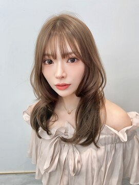 クム(kumu) 【kumu】 ロングレイヤー/顔周りカット/栄/名古屋