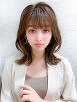 ラルユー 金山(LallYou)&nbsp;大人可愛いナチュラルミディアムレイヤー