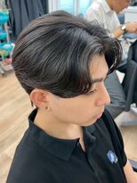 グッドタイムエフティフィフス 横浜西口(GoodTimes ft.fifth)&nbsp;横浜ニュアンスパーマ毛流れセンターパートフェザーパーマ40代◆