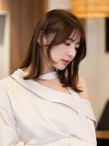 ビュートリアム ギンザ(BEAUTRIUM)&nbsp;ロブレイヤー＊周り差のつく顔周りレイヤー＊透明感カラー＊銀座