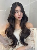 キティー(kiti)&nbsp;グレージュ/レイヤーカット/ハッシュカット/オリーブベージュ/栄