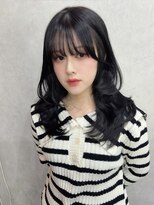 エイム(AiM)&nbsp;レイヤーカット/ハイレイヤー/ブルーブラック/透明感カラー