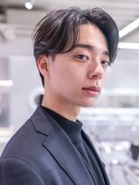 ハバナ 渋谷(HAVANA)&nbsp;毛流れセンターパートビジネスマンニュアンスパーマ