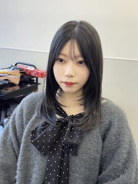 ゴウトゥデイシェアサロン 町田店(GO TODAY SHAiRE SALON) レイヤーカット×イヤリングカラー