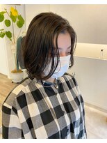 ウタリ(utari)&nbsp;クセを活かしふんわりヘア【難波 桜川/髪質改善】