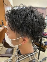 フェリア サウスガーデン(felia southgarden)&nbsp;爽やか◎ツイストスパイラルパーマ×アップバング#静岡市