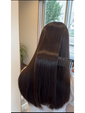 髪質改善ストレート