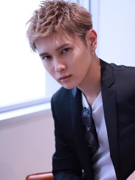 リップス 池袋(LIPPS) ツーブロック刈り上げオールバックビジネスソフトモヒカン