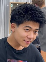 アイトーキョーリタ 渋谷(AI TOKYO Rita) テーパーフェードスパイキーパーマ