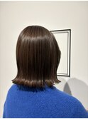 まとまり重視のツヤボブ