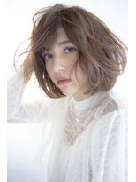 ラフヘアーアンドライフ 所沢東口店(LAF Hair&Life) 美シルエットのハイライト&ボブ
