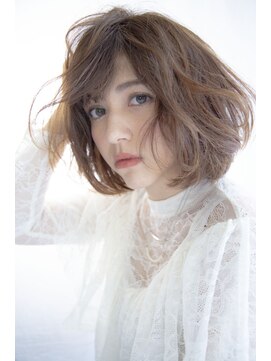 ラフヘアーアンドライフ 所沢東口店(LAF Hair&Life) 美シルエットのハイライト&ボブ