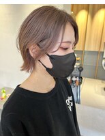 ノイ(NEU) 【NEU×石田】マッシュウルフ×ピンクベージュ