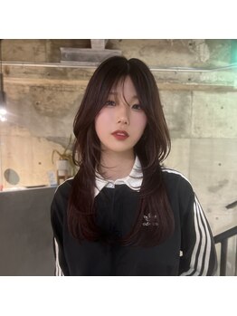 ルク(ruq.)の写真/【長野駅徒歩5分】大人にもハマる◎話題の韓国ヘアも、甘め~ナチュラルで取り入れやすいスタイルに♪
