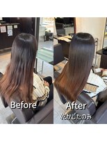 ルフール 千葉店(ref-le)&nbsp;美髪矯正(縮毛矯正)で毎日続くツヤ髪に…