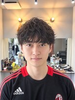 ミスターマウントロックバーバーショップ(MR.MT.ROCK BARBER SHOP) メンズマッシュ ルーズパーマ