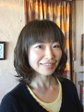 ヘアーサロン ドレミ(Hair Salon DOREMI) やわらかパーマスタイル