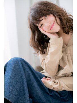 ドクターズ サロン ラブ(Dr's Salon LAB) 【Lab古河】斜めバングで目力UP♪グラマラスセミディa