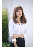 この春大人気♪グレージュのワンカールスタイル!