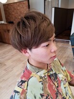 ヘアーファクト ニコ(hair fact nico)&nbsp;ツーブロックマッシュ　カレッジスタイル