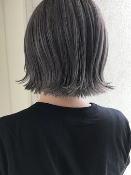 ヘアーデザイン シュシュ(hair design Chou Chou by Yone) ☆chouchou☆ミニボブ×グレージュ