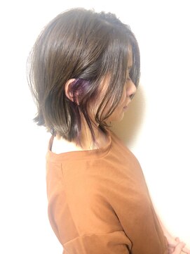 ラウンジ モリオ イケブクロ(Lounge MORIO Ikebukuro) 【morio池袋】大人可愛いレイヤーボブにインナーカラー