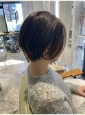 大人可愛いニュアンスショート 担当 佃