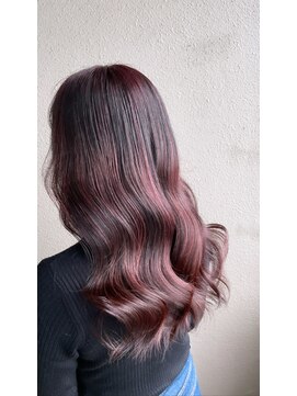 ウィールスター(Wealstar) 【冬カラー】wealstar hair design 天王寺 ピンクハイライト