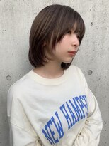 ニスル 町田店(NISURU)&nbsp;似合わせカット/大人ガーリー/ダークアッシュ/着物/町田/町田駅