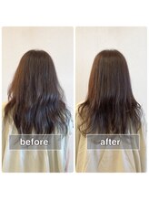 ★髪質改善トリートメント☆before & after★
