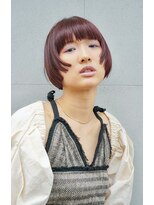 ハイジア(hygea)&nbsp;[hygea]アンニュイなボブとラベンダーピンク[薬院/警固]