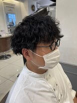 ネオリーブアイム 横浜西口店(Neolive aim)&nbsp;波巻きツイストスパイラルパーマ