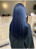 ブリーチ1回 ネイビーブルー