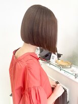 バブ バイネオリーブ(Bab by neolive)&nbsp;前下がりボブ　切りっぱなしボブ　モード　チョコレート