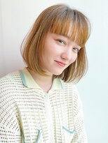 ウィクシーミミ 栄矢場町店(wixy mimi)&nbsp;【wixy mimi/栄 矢場町】ぱっつん前髪ボブ/ミニボブ