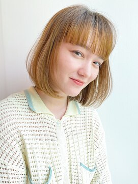 ウィクシーミミ 栄矢場町店(wixy mimi) 【wixy mimi/栄 矢場町】ぱっつん前髪ボブ/ミニボブ