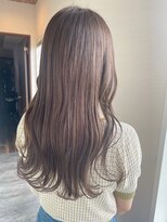 ミルヘアデザイン(mil hair design)&nbsp;ミルクティーベージュダブルカラーケアブリーチインナーカラー