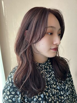 ハブ(hub) 【天神今泉】まろやかピンクブラウン