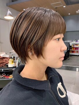 プルーヴ 秋葉原(prove) 30代40代大人女性/前髪ありショートボブ/ショートヘア/髪質改善