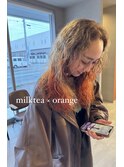 ☆ミルクティー×オレンジ☆