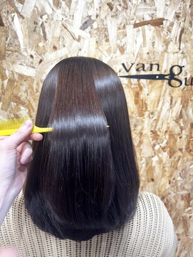 ヴァンガード(Vanguard) 髪質改善カラーエステ/絹髪セミロング