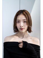 レノラ 本町(LENORA)&nbsp;20代30代大人かわいいナチュラル暗髪ゆるめパーマヘア