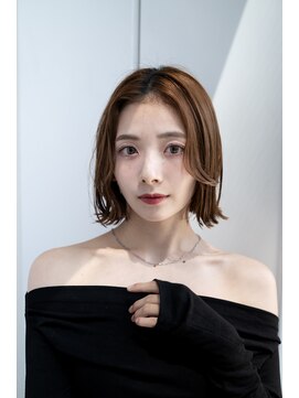 レノラ 本町(LENORA) 20代30代大人かわいいナチュラル暗髪ゆるめパーマヘア