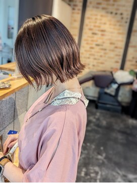 ヘアーサロントヤマ 天文館店(Hair salon Toyama) 顎ライン、ショートヘア