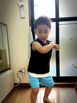 ヒロギンザバーバーショップ 大宮店(HIRO GINZA BARBER SHOP)&nbsp;キッズ　ショート　男の子